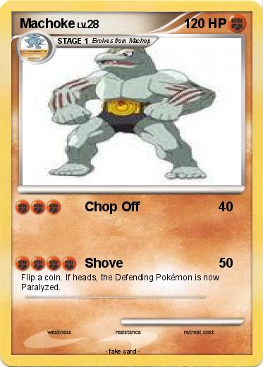 Pokemon Machoke