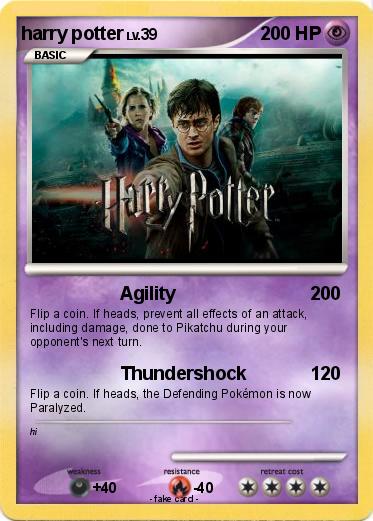 Pokemon harry potter