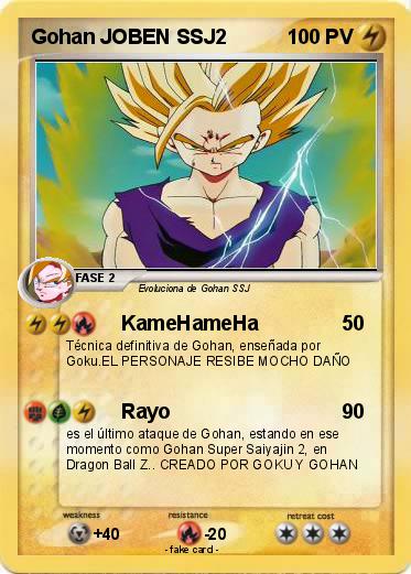 Pokemon Gohan JOBEN SSJ2