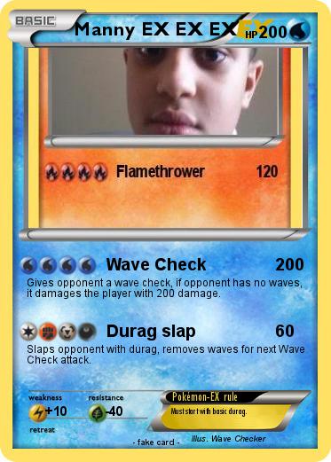 Pokemon Manny EX EX EX