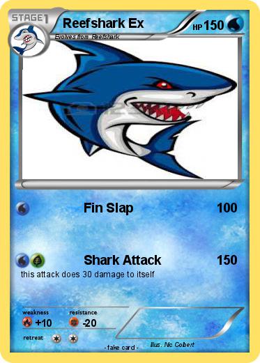 Pokemon Reefshark Ex
