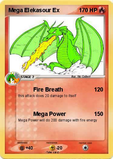 Pokemon Mega Elekasour Ex