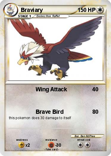 Pokemon Braviary