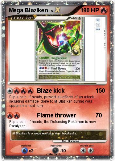 Pokemon Mega Blaziken