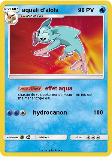 Pokemon aquali d'alola