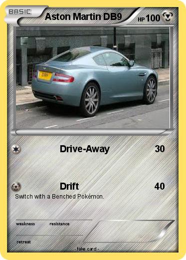 Pokemon Aston Martin DB9