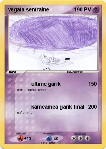 Pokemon vegata sentraine