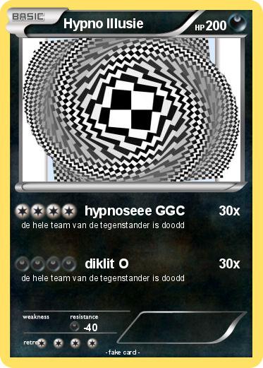 Pokemon Hypno Illusie
