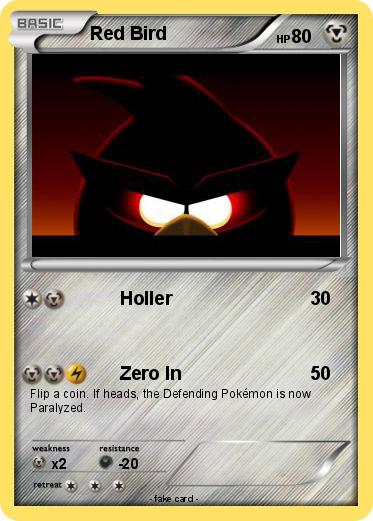 Pokemon Red Bird