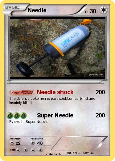 Pokemon Needle