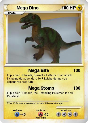Pokemon Mega Dino