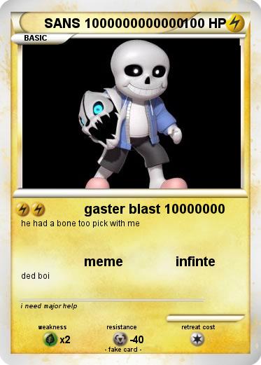 Pokemon SANS 1000000000000