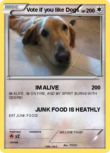 Pokemon Vote if you like Dogs