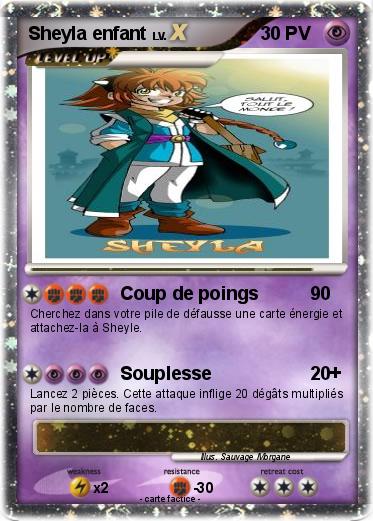 Pokemon Sheyla enfant
