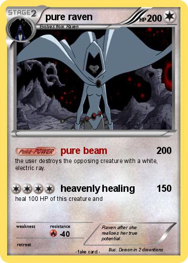 Pokemon pure raven