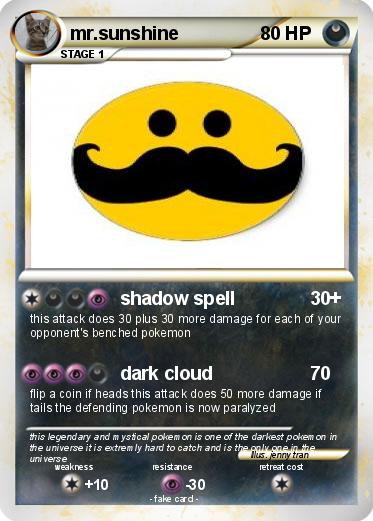 Pokemon mr.sunshine
