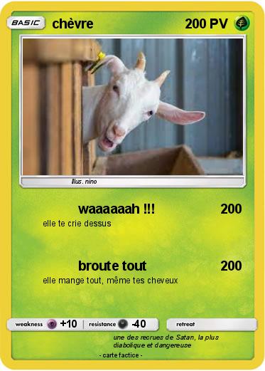 Pokemon chèvre