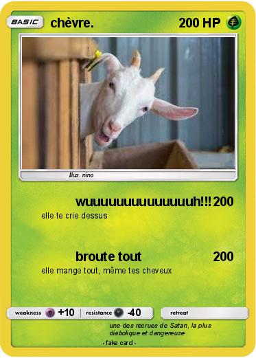 Pokemon chèvre.