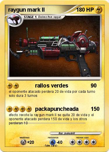 Pokemon raygun mark ll