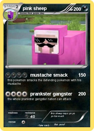 Pokemon pink sheep