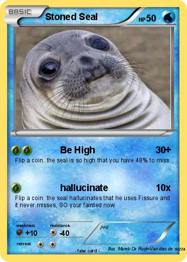 Pokemon Stoned Seal