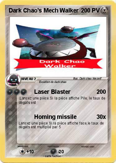 Pokemon Dark Chao's Mech Walker