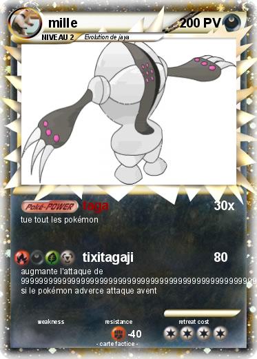 Pokemon mille