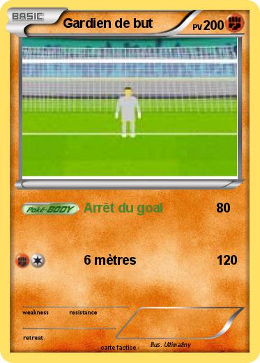 Pokemon Gardien de but