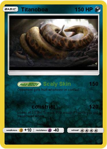 Pokemon Titanoboa