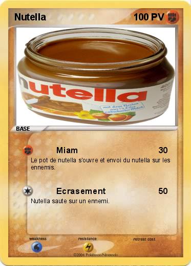 Pokemon Nutella