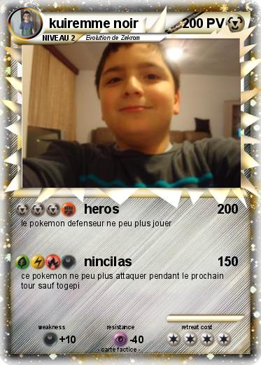 Pokemon kuiremme noir