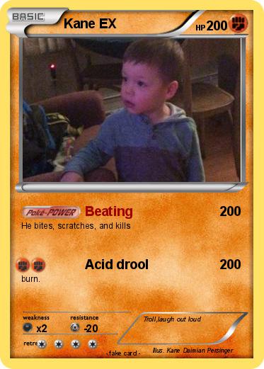 Pokemon Kane EX