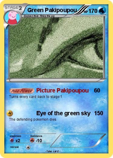 Pokemon Green Pakipoupou