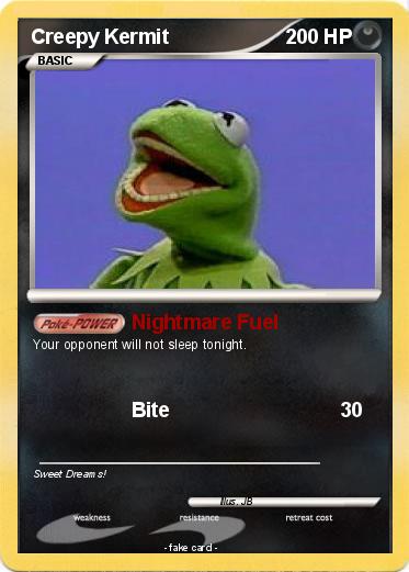 Pokemon Creepy Kermit