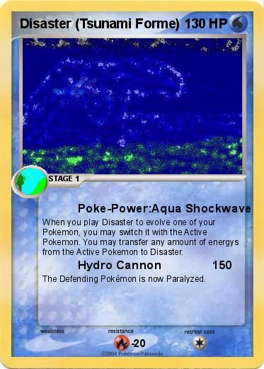 Pokemon Disaster (Tsunami Forme)