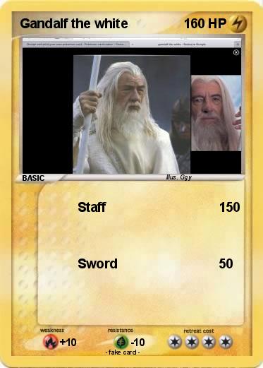 Pokemon Gandalf the white