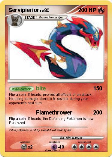 Pokemon Servipierior