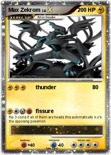 Pokemon Max Zekrom