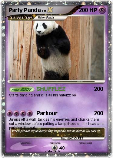 Pokemon Party Panda