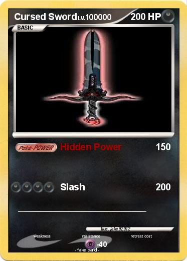 Pokemon Cursed Sword