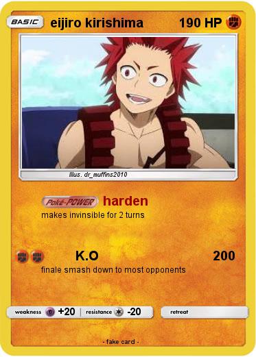 Pokemon eijiro kirishima