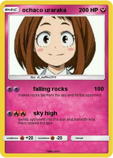 Pokemon ochaco uraraka