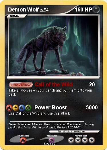 Pokemon Demon Wolf