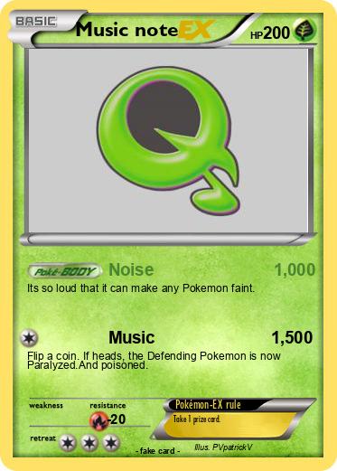 Pokemon Music note