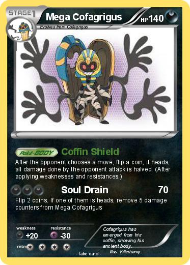 Pokemon Mega Cofagrigus