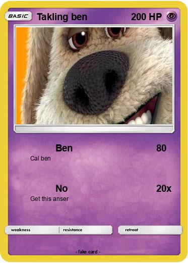 Pokemon Takling ben