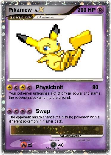 Pokemon Pikamew