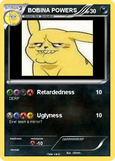 Pokemon BOBINA POWERS