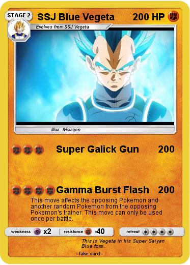 Pokemon SSJ Blue Vegeta