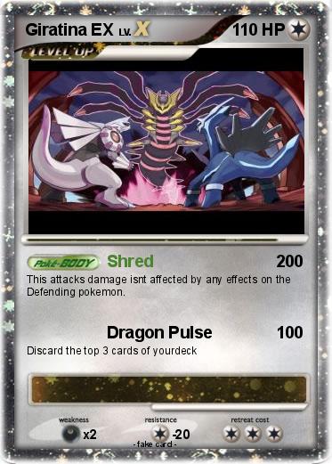 Pokemon Giratina EX